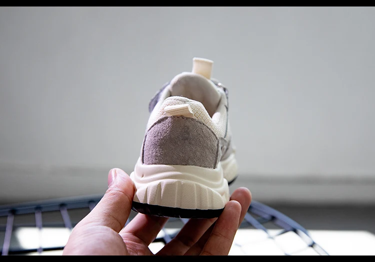 RUMRAM Kids Shoes For Girl Boy Winter Autumn Summer Genuine Leather Air Mesh Breathable Fashionable Walking School Shoes Kids  (24)