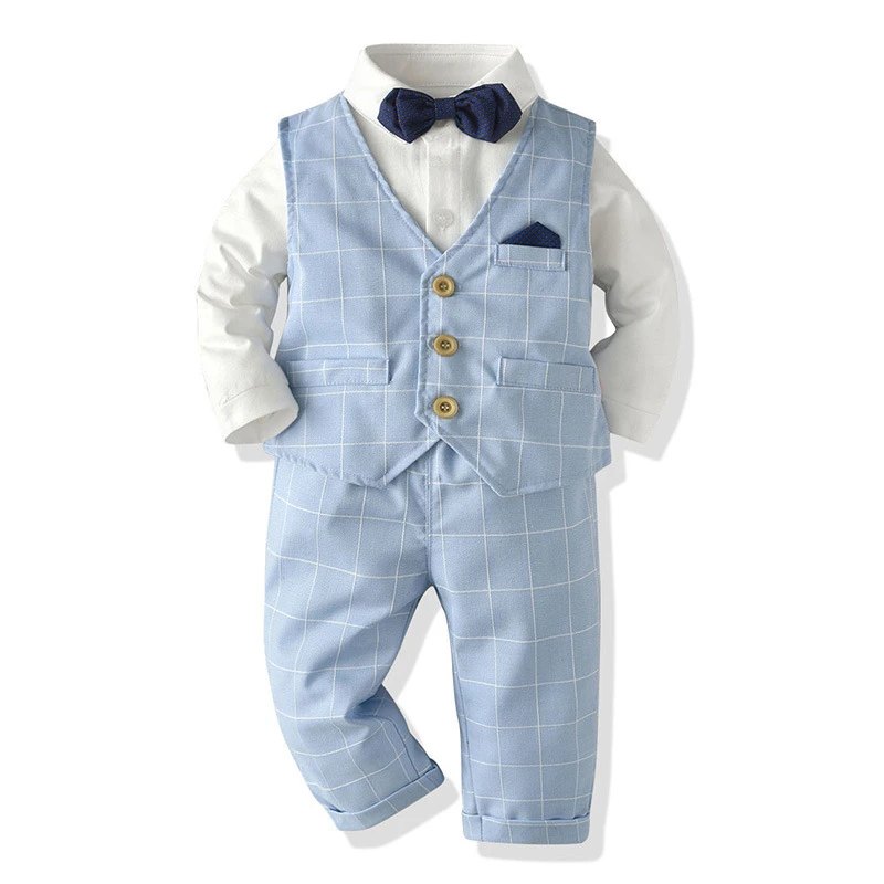 newborn white suit