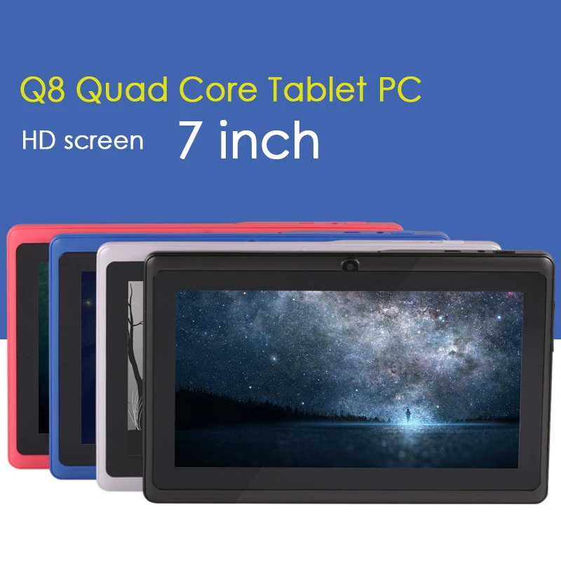 

Android 9.0 tablet pc 7 inch Google Play smartphone Quad-core GPS WIFI Tablets Children's tablet Cheap unlock tablet student com