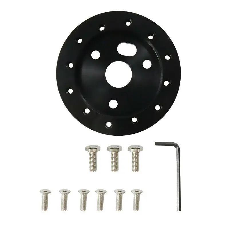 

0.5" Steering Wheel Hub Adapter Spacer 6 Hole To Fit Grant APC 3 Hole