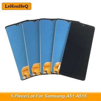 

5 Piece/lot LCD TFT For Samsung Galaxy A51 SM-A515F/DSN A515F/DS A515F/DST A515F/DSM A515F/N Display Touch Screen
