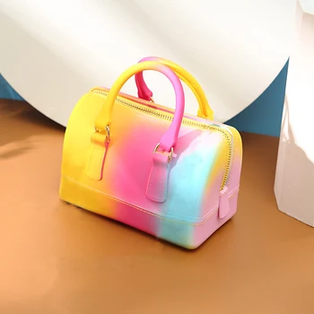 

rainbow jelly bag bags for women 2020 summer new purses and handbags luxury bags famous brand designer mini bag crossbody bags