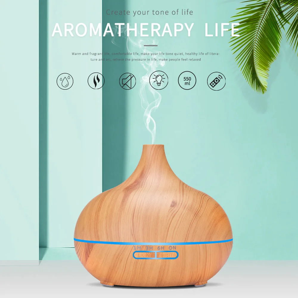 Diffuseur d'aromathérapie pour la maison, humidificateur, vaporisateur d'appareil, vaporisateur, arôme environnemental, désodorisant de pièce, humidificateur essentiel