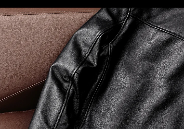Free Shipping New Black Cowhide Jacket Men Genuine Leather Coat Dad's Leather Jacket Spring and Autumn Clothes Size S-5XL cowhide print jacket