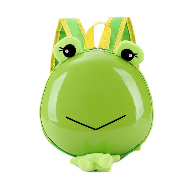 frog Рюкзак с объемным рисунком для детей; рюкзак для девочек и мальчиков с милыми животными; рюкзак для дошкольников; мини-рюкзак для малышей; школьные сумки для детей; сумка - Цвет: frog