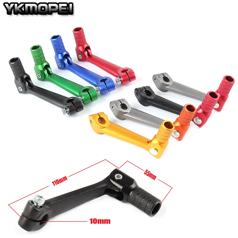 Gear Shift Lever Gear Shift Lever Fit For Kayo T2 T4 T4L Atv Dirt Bike Pit Bikes Gear Lever Red Blue
