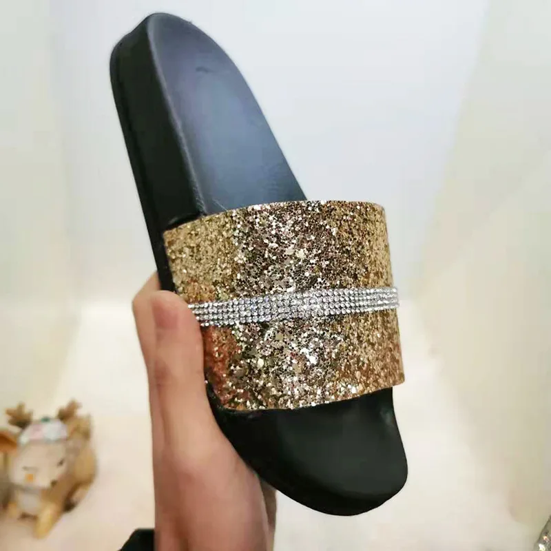 

andals Flat Sandals Outdoor Slipper Shoes Woman Slides Pointed No Trace Lazy Muller Shoes Big code New Pattern