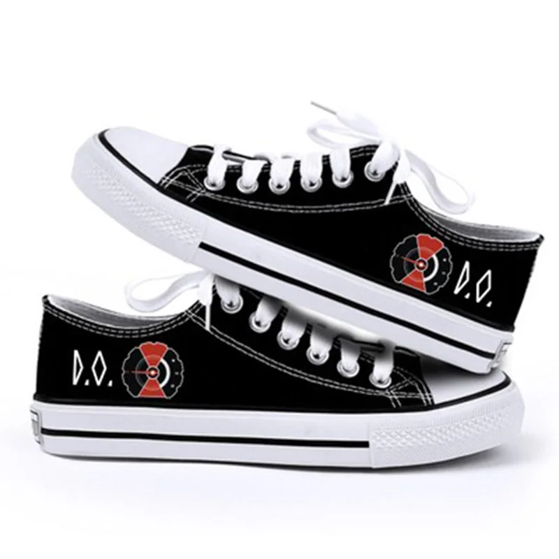 

EXO PLANET 5 Album Exploration Spring Summer Classic Low Canvas Shoes Tomorrow X Together Baekhyun Chen Lay LJ202