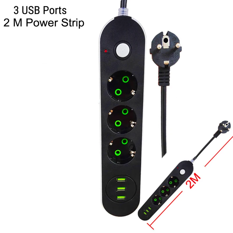 USB EU ÷װ ִ Ȩ Ʈũ  Ŀ Ʈ, 1.8m ̺ Ƽ , 3 USB Ʈ, Mathur Ŀ Ʈ