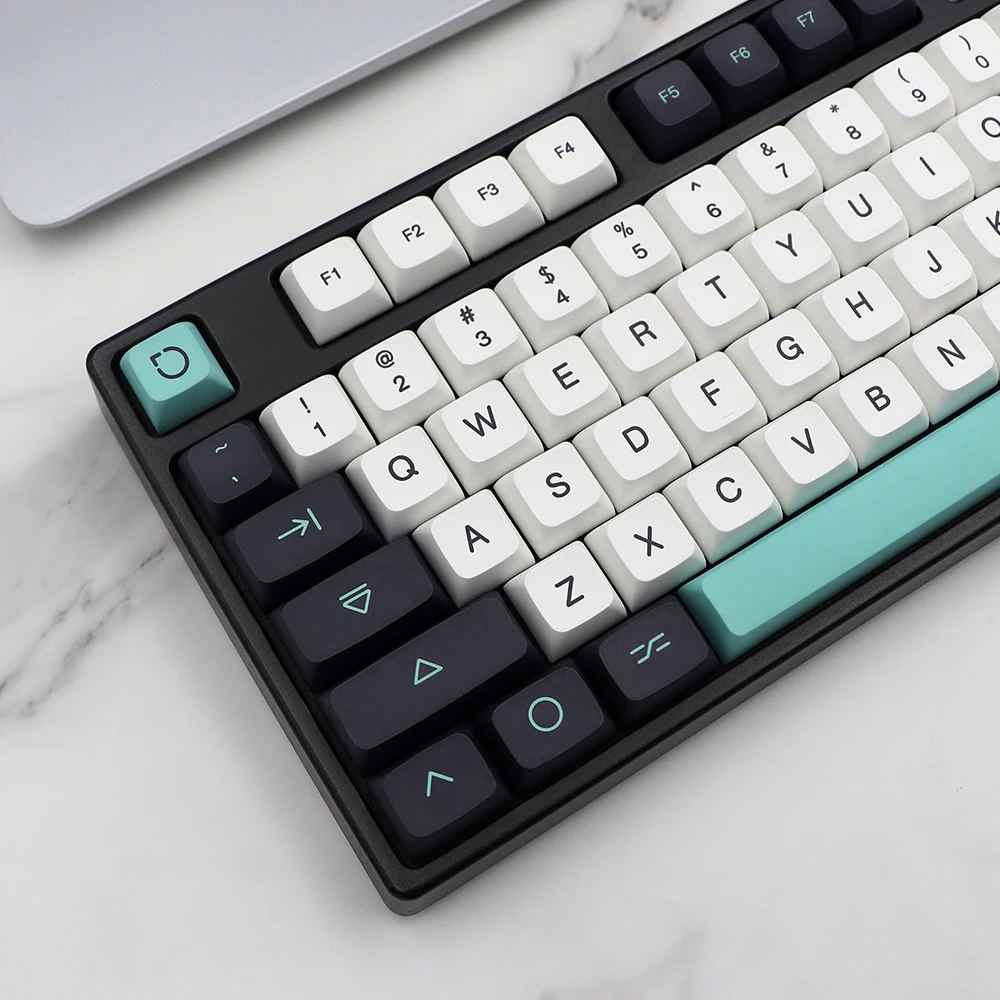 Pbt XDA Geoma Keycap, teclado mecânico, 7u