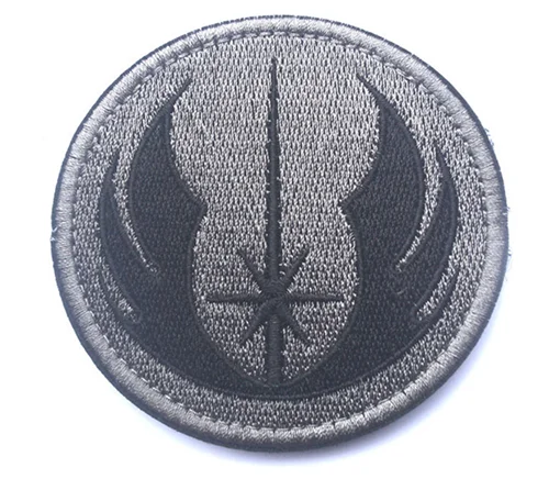 Jedi Order 6 Военный боевой патч из Звездных Войн мишень Rebel Scum Bantha Shield Jedi заказ Хищник крюк и петля Тактический Звездные войны Набор патчей - Цвет: Jedi Order 6