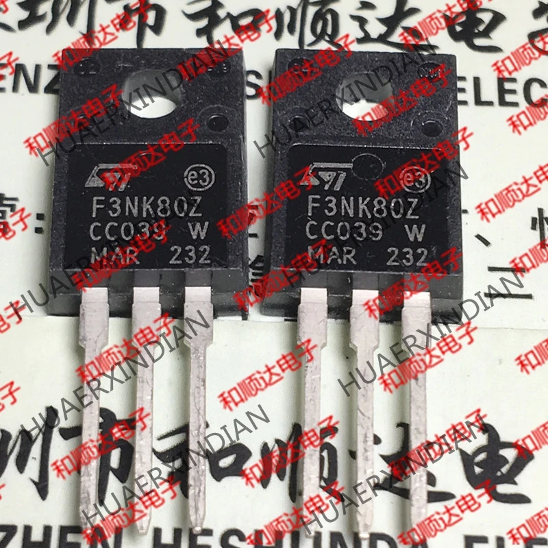 20 шт./лот STF3NK80Z TO-220F 800V 3A