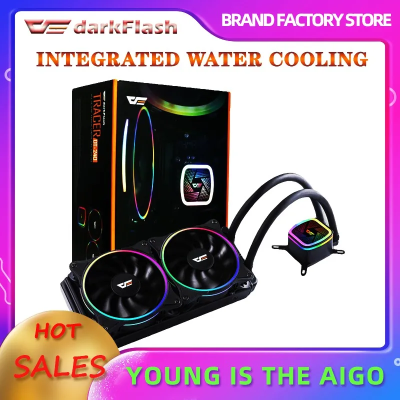Darkflash Water Cooling Pc Computer Cpu Cooler Argb Water Cooler