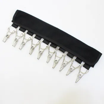 

32*13cm Baseball Cap Closet Rack Hat Holder Rack Home Organizer Storage With 10 Clips For Travel, Home