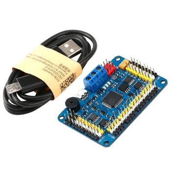 

32 Channel Robot Servo Control Board Servo Motor Controller PS2 Wireless Controller USB/UART Connection Mode