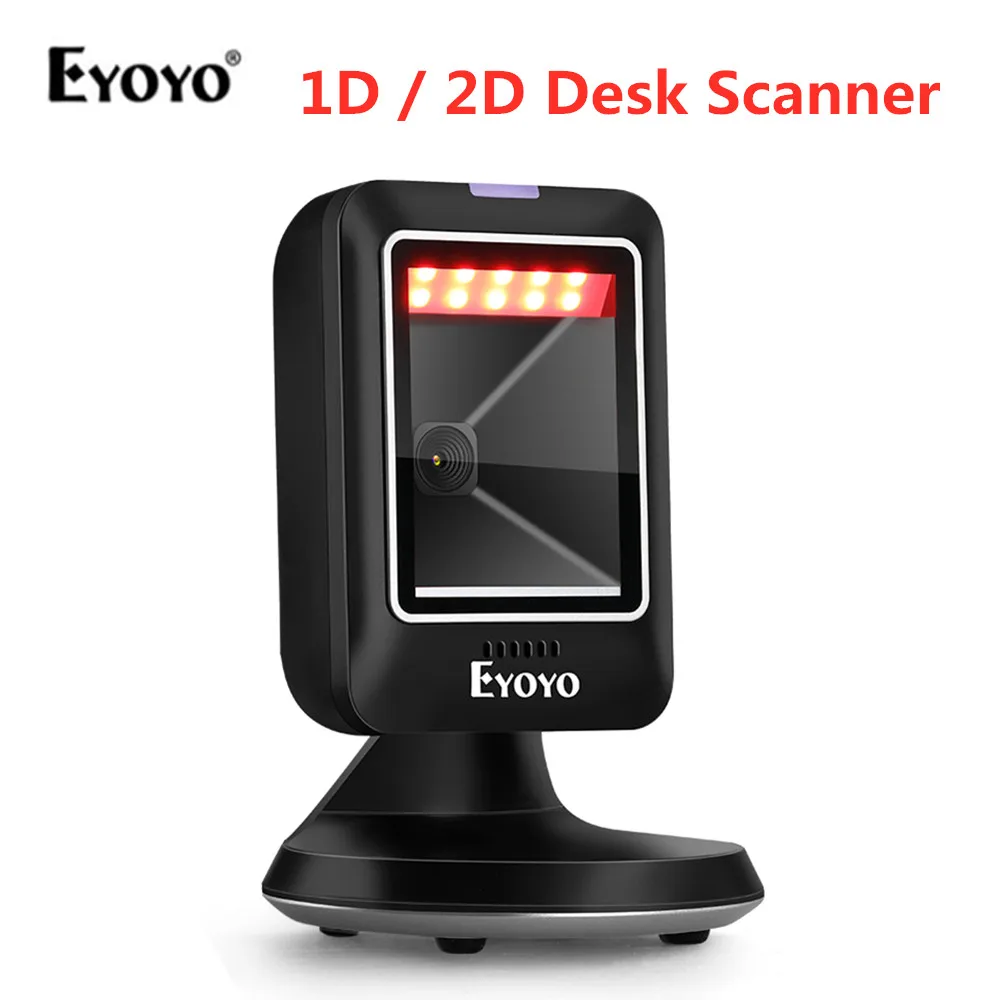 Eyoyo EY-6300 2D 1D настольный сканер штрих-кода | Компьютеры и офис