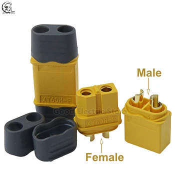 

2 pcs XT60H XT90H Yellpw Male Female Bullet Connectors Plugs For RC Lipo Battery XT-60 XT-90