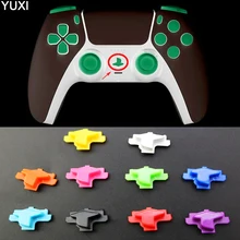

YUXI For Sony PS5 Gamepad Controller Logo/Home Button Return Back Power Switch Key Repair Part Replacement for Sony PS5 Gamepad