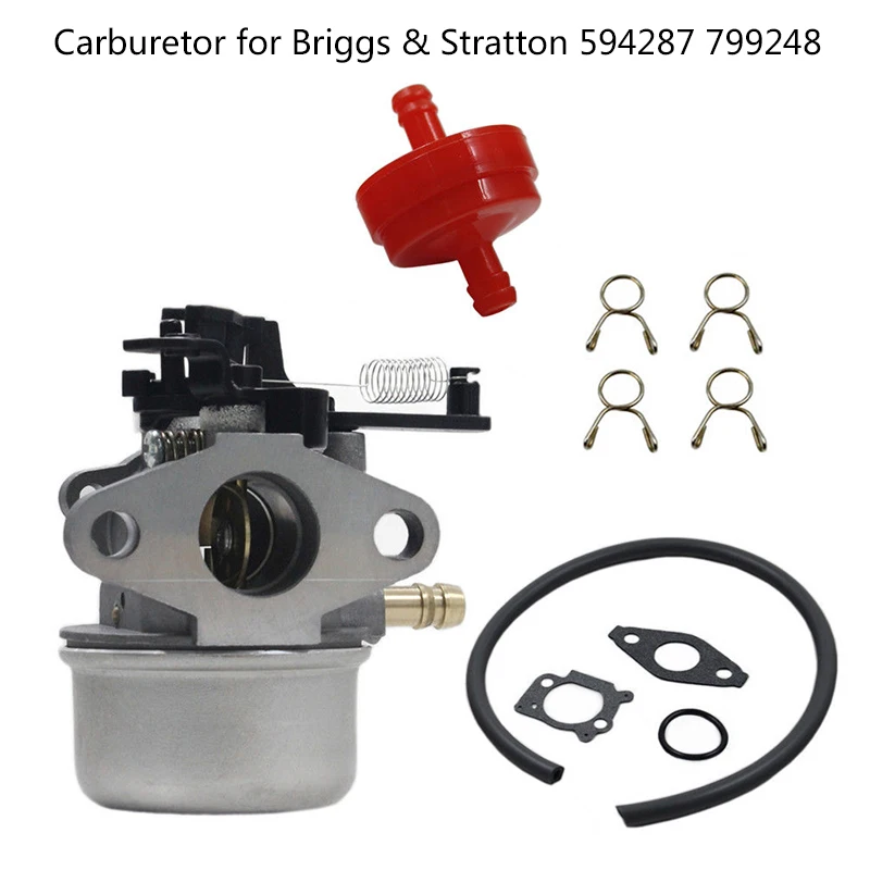Детали Мойки под давлением Карбюратор ДЛЯ Briggs& Stratton 594287 799248 газонокосилка
