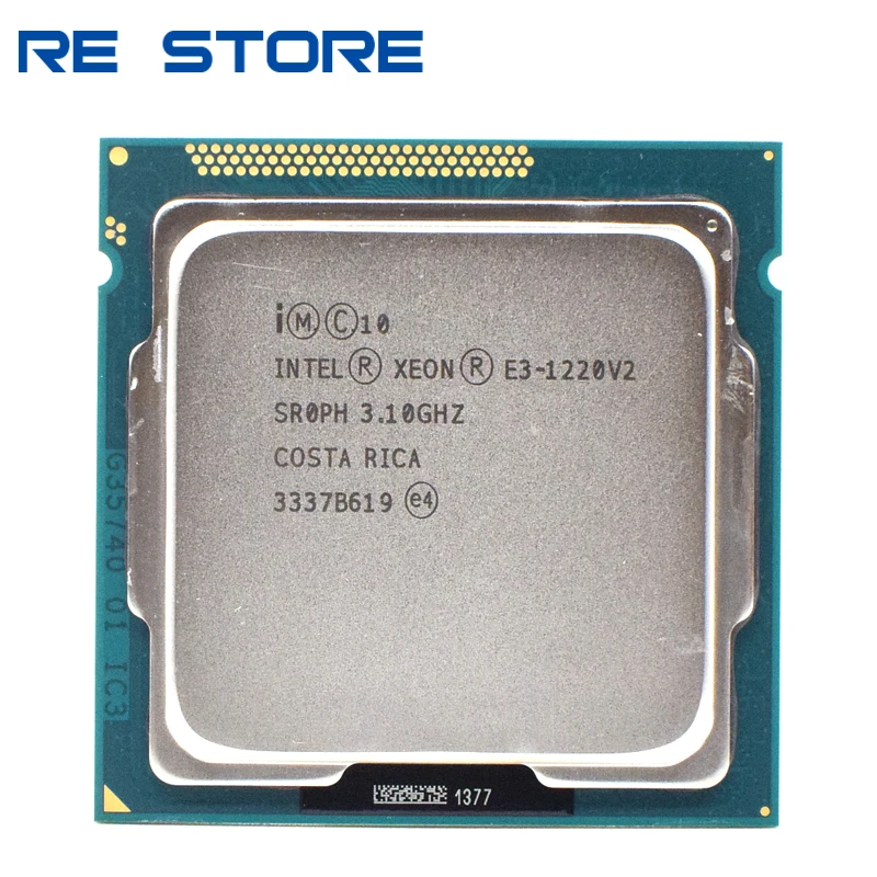 best cpu Intel Xeon E3 1220 V2 Processor 3.1GHz 8MB 4 Core 1333MHz SR0PH LGA 1155 CPU cpu for sale