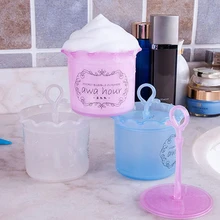 Пенная чашка, модная, унисекс, косметическая, для чистки лица, пенная чашка, бутылка для очистки, инструменты для ухода за лицом, туалетные наборы, розовый цвет, 3 цвета