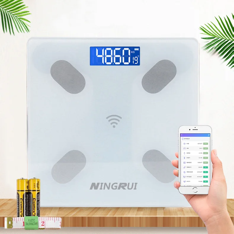 High Quality Personal Digital Measuring Muscle Mass Bmi Machine Bluetooth Body Weight Fat Scale 