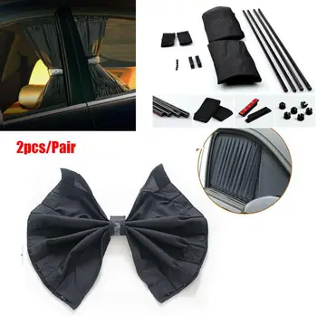 

2Pcs Car Window Sunshade Curtain Auto Window Shield UV Protection Shield Cover Sunshade Car Sun Protector Window Shades For Car