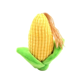 

Pet Dog Latex Cute Corn Shape Bite Sound Toy Teeth Cleaning Squeaky Toys for Pets Healthy Dog Chew Toy