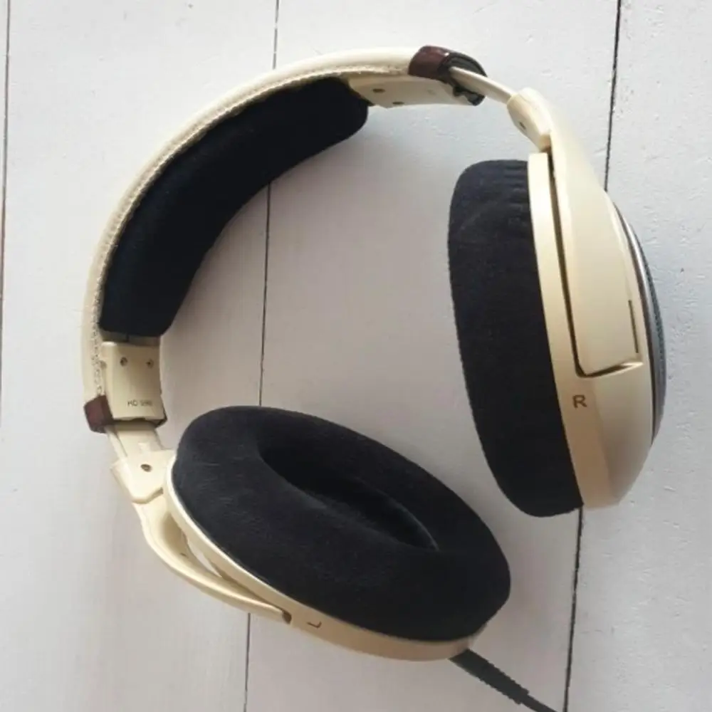 KQTFT Replacement EarPads Headband for Sennheiser HD569 HD599 HD598 HD598SE Universal Bumper Earmuff Cover Cushion