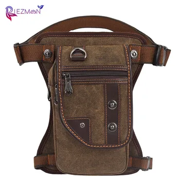 

Riezman 2020 New Men Chest Bag Pockets Retro Oblique Fanny Pack Fashion Sports Canvas Bag Travel Hiking Crossbody Messenger Bags