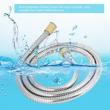 G1/2in шланг для душа шланги сантехнические гибкие трубы из нержавеющей стали Мягкий Тюбик Взрывозащищенная вытяжная трубка 0.8Mpa шланги сантехнические