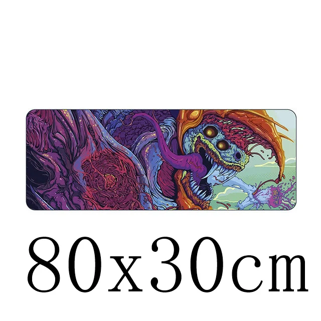 FFFAS 80x30 см большой коврик для мыши XXL геймерский Расширенный офисный коврик для мыши для ноутбука ПК резиновая настольная Подушечка Для клавиатуры - Color: Model A