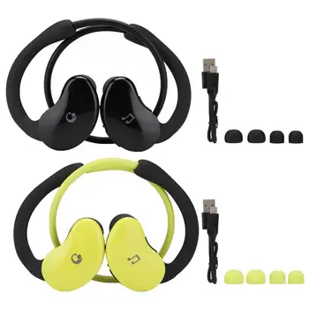 

SX-963A Rear-Mounted Headset CVC Noise Reduction Wireless Bluetooth Headphone Chinese voice status for QQ for WeChat for SKYPE
