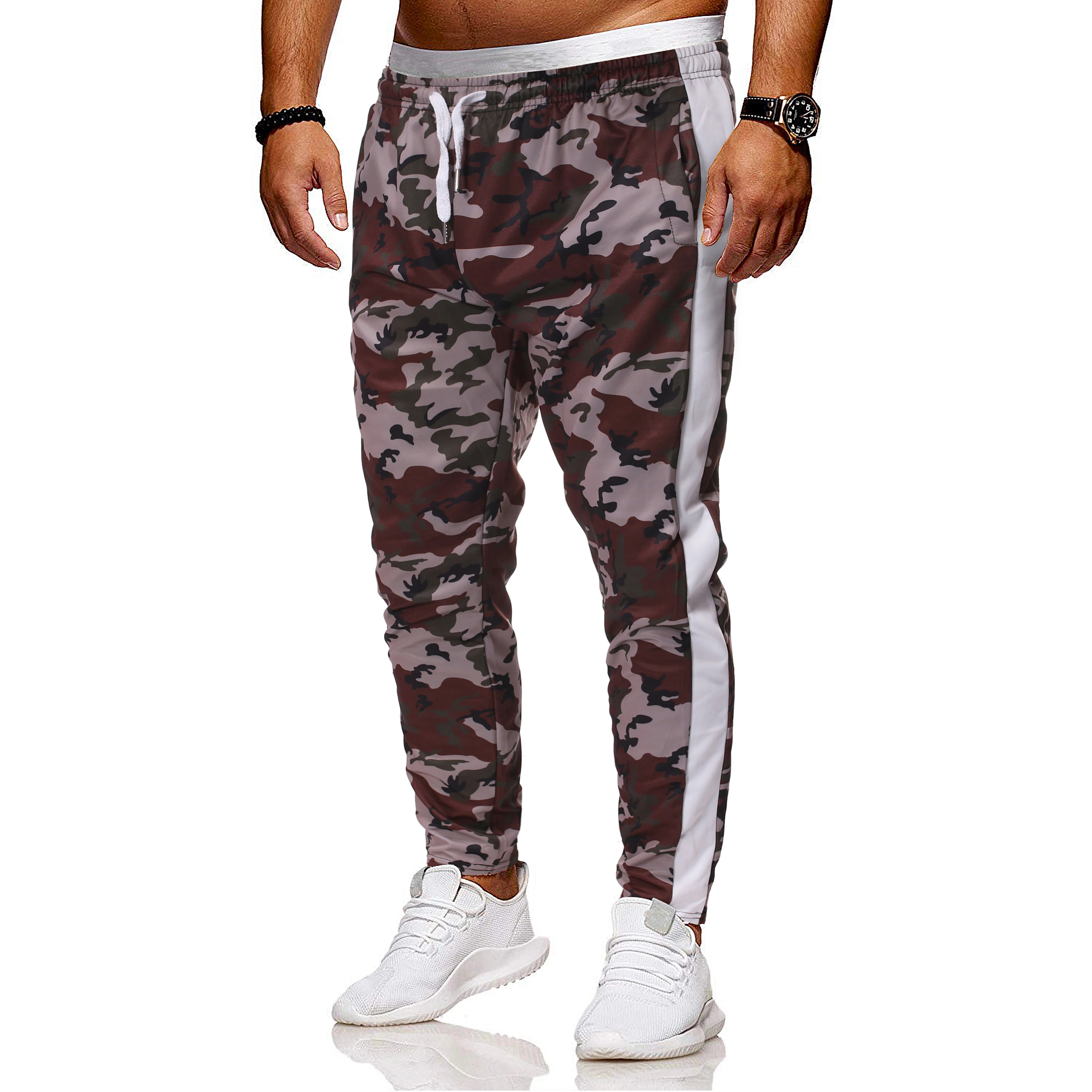 Мужские брюки хип-хоп джоггеры брюки новые мужские брюки для бега однотонные брюки с принтом слепой цвет повседневные узкие брюки