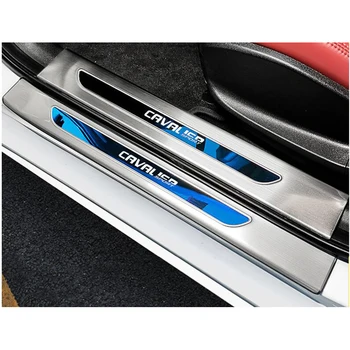 

High quality Welcome pedal Rear Guard Tailgate pedal Protection tail box Door pedal Protection For chevrolet Cavalier 2016-2019