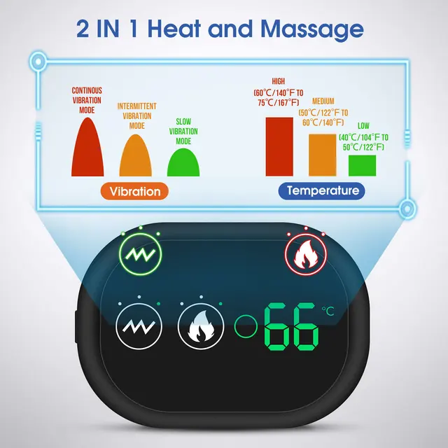 Electric Heating Shoulder Brace - LED Display