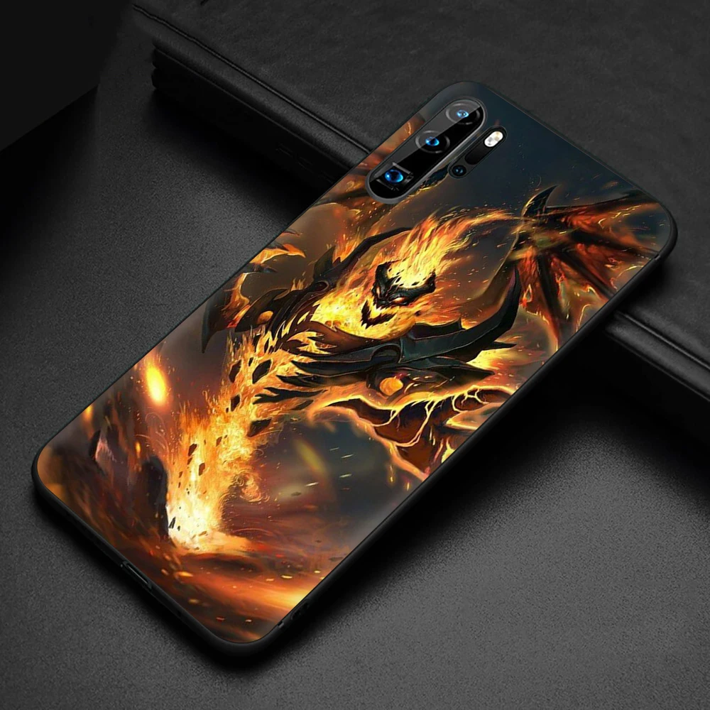 Dota 2 логотип мягкий силиконовый чехол для телефона huawei P8 P9 P10 P20 P30 Lite Mini Pro P Smart Z Plus - Цвет: B7