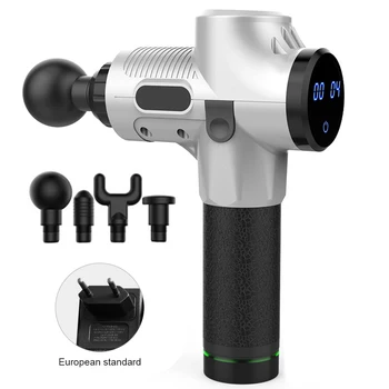 

Massage Gun Fascia Gun LCD Display Muscle Pain Body Massage Exercising Relaxation Slimming Shaping Pain Relief Household Fitness