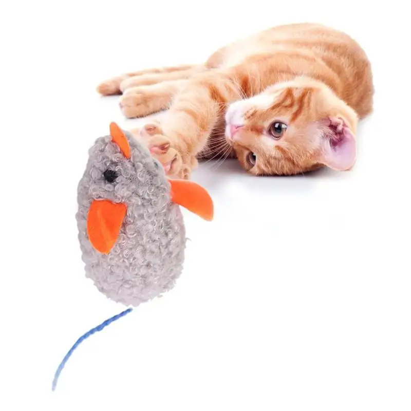 Игрушка для кошек, Рождественская шляпа, мышь, котенок, забавные интерактивные игрушки для игр, искусственные товары для домашних животных