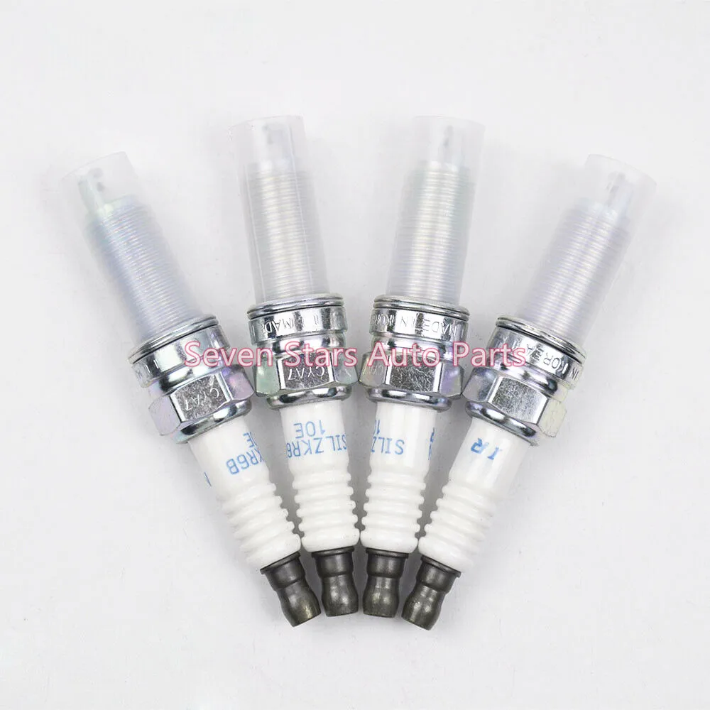 4 шт. Иридиум 18846-10060 1884610060 SILZKR6B10E Свеча зажигания для hyundai Accent Kia Rio Soul 1,6