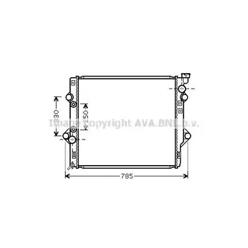

Radiator cooling system AUTOMATIC \ Toyota Land Cruiser 4.0 03 AVA