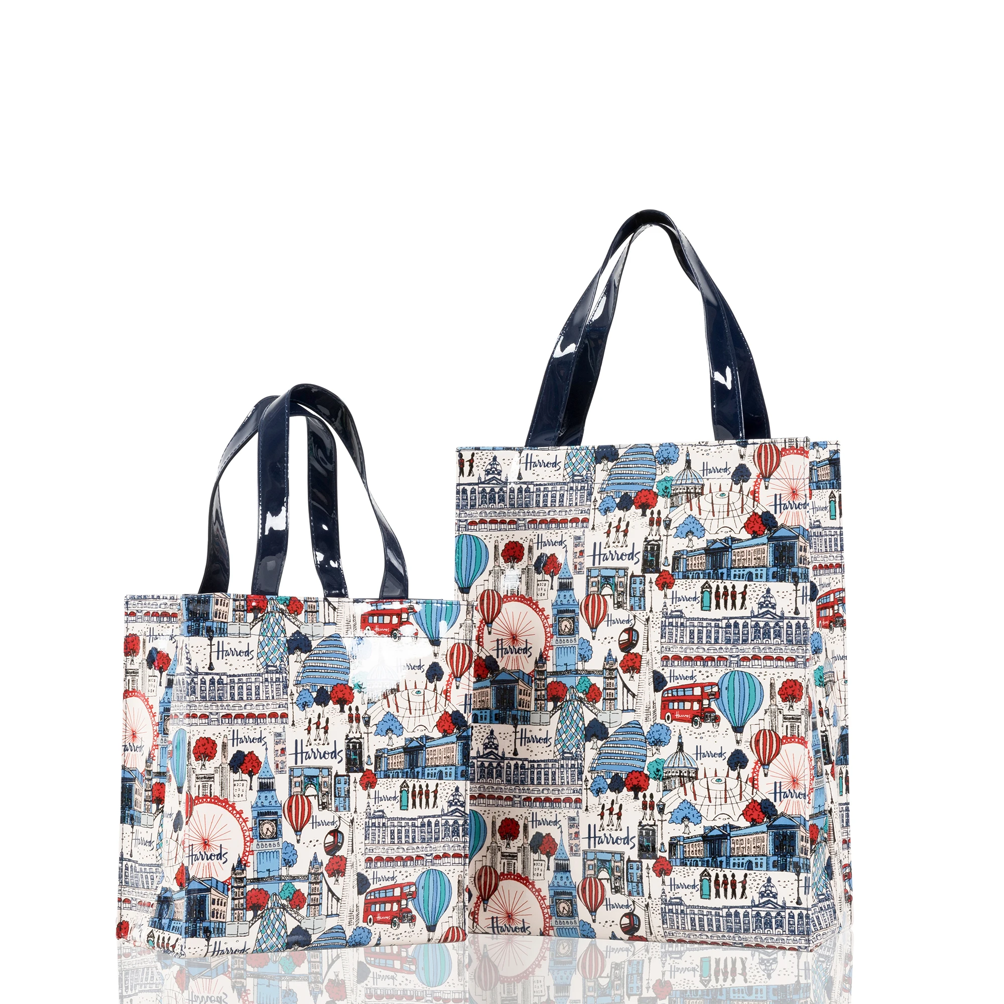 Design: London Einkaufstaschen faltbare Einkaufs-Tasche Neu 
