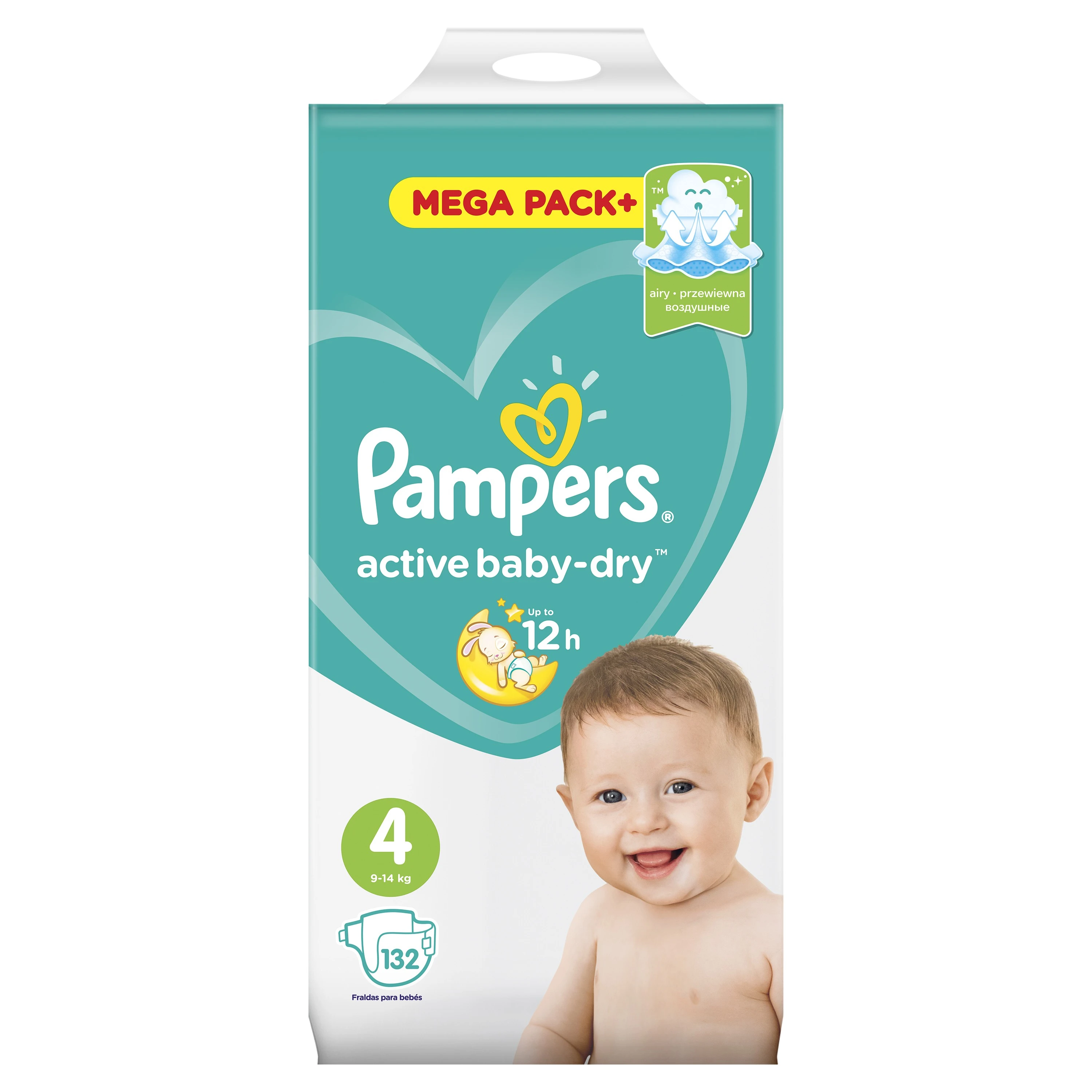 pampers active baby 4 132