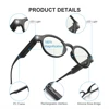 2022 New Reading Glasses with Lights LED Lighted Magnification Eyeglasses USB Charging Magnifying Readers for Men and Women 6