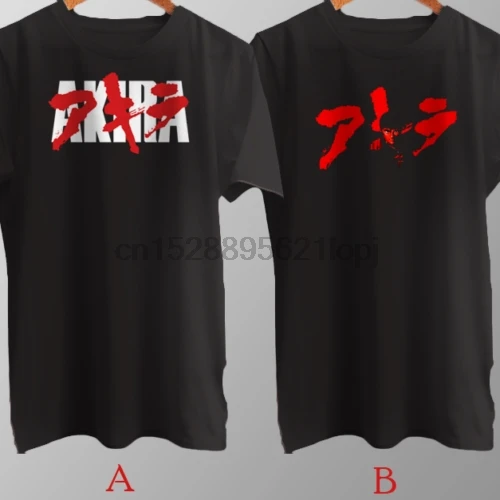 AKIRA Anime SHOTARO KANEDA Motorcycles Gang Leader T-Shirt Cotton Brand New | Мужская одежда