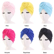 Горячая Helisopus тюрбан с узлом шляпа для женщин скрученный узел головной убор в индийском стиле Дамская Кепка chemo модные повязки женские аксессуары для волос