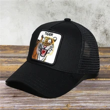 NEW GoorinS TIGER Animal Farm Trucker Cap Trucker Hat Cap Adjustable Animal Farm Baseball Hats Fashion Man Women Baseball Cap