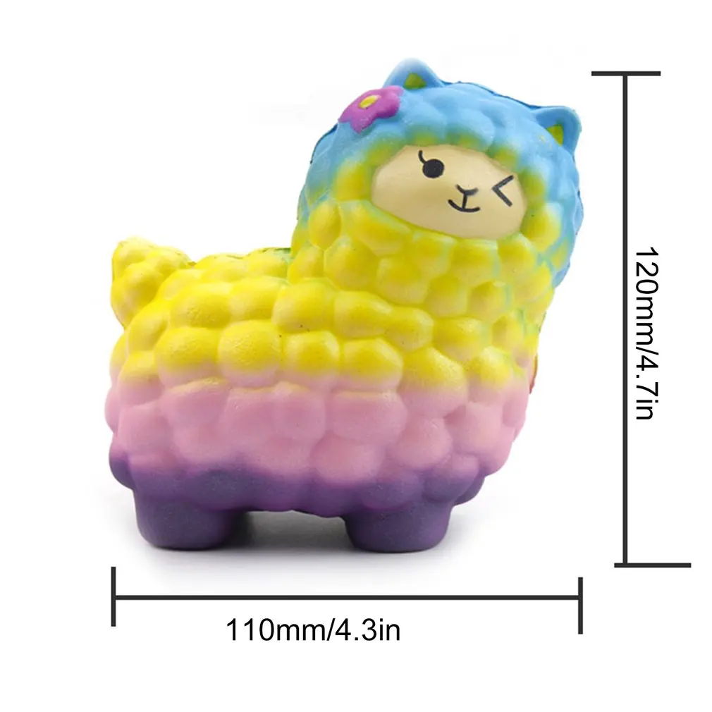 OCDAY Kawaii милые ароматизированные игрушки в форме Овцы практичные медленно растущие сжимаемые Игрушки Анти-strss лучший подарок мягкие игрушки для снятия стресса сквиши