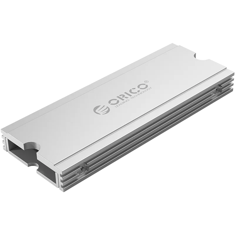 Silver ORICO теплоотвод радиатор SSD Охлаждающий радиатор для M.2 NGFF 2280 PCI-E NVME радиатор SSD кулер - Цвет лезвия: Silver
