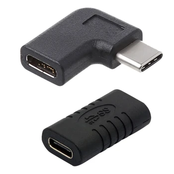 

2 Pcs USB 3.1 Type C Converter Adapter: 1 Pcs Male to Female USB-C Converter Adapter & 1 Pcs Female to Female Adapter